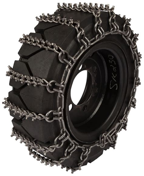 tire chains bobcat skid steer|skid steer chains.